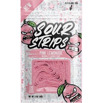 Sour Strips Peg Bag Pink Lemonade 3.4oz
