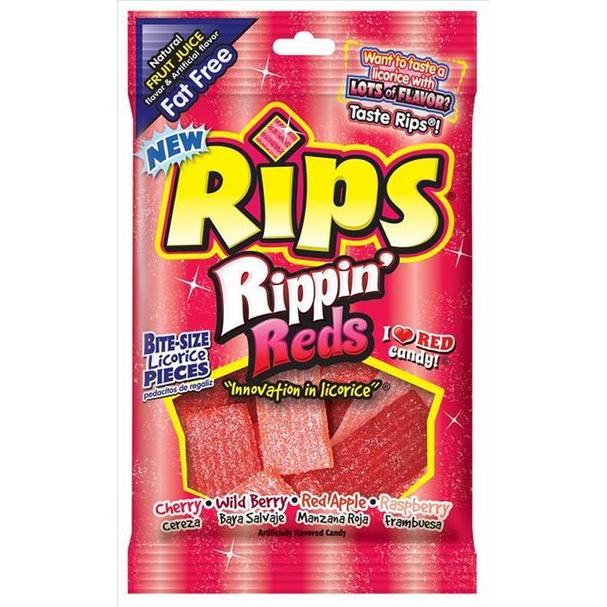 Rips Bites Rippin Red Bag 4oz