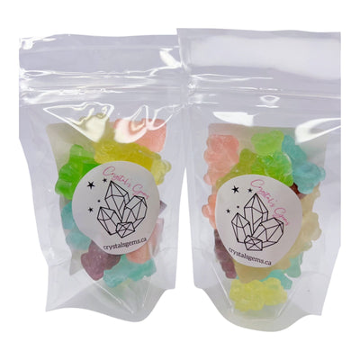 Crystal Gems Rainbow Bears Crystal Candy 52g (Canada)