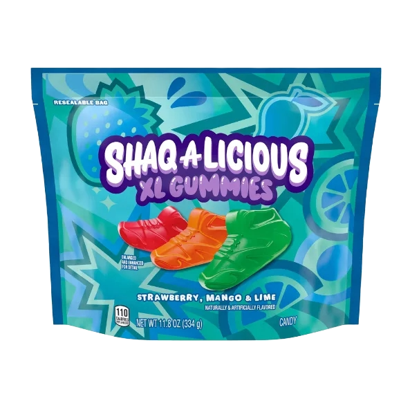 Shaq-A-Licious XL Gummies Sneakers Pouch 11.8oz