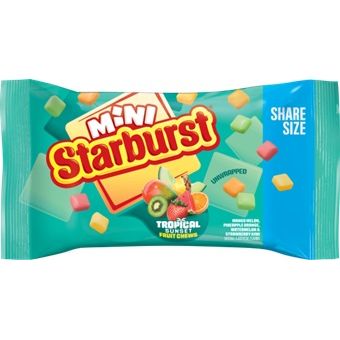 Starburst Mini Tropical Share Size 3.5oz 15ct - candynow.ca