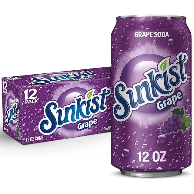 Sunkist Grape Soda 12oz