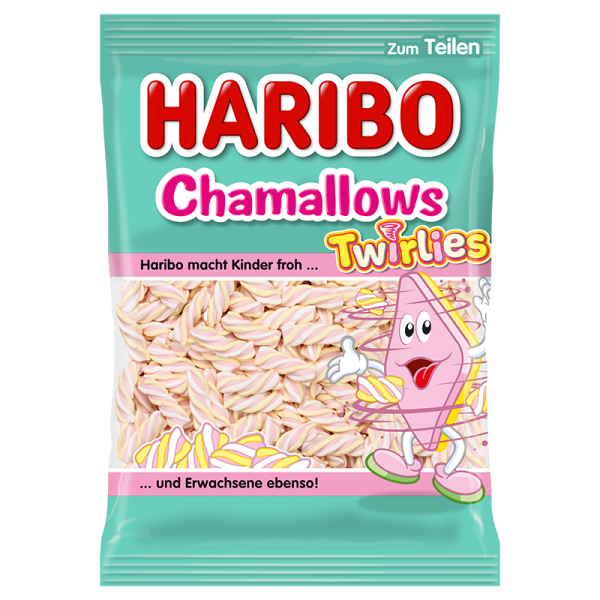 Haribo Chamallows Twirlies 200g 10ct (Europe) - candynow.ca